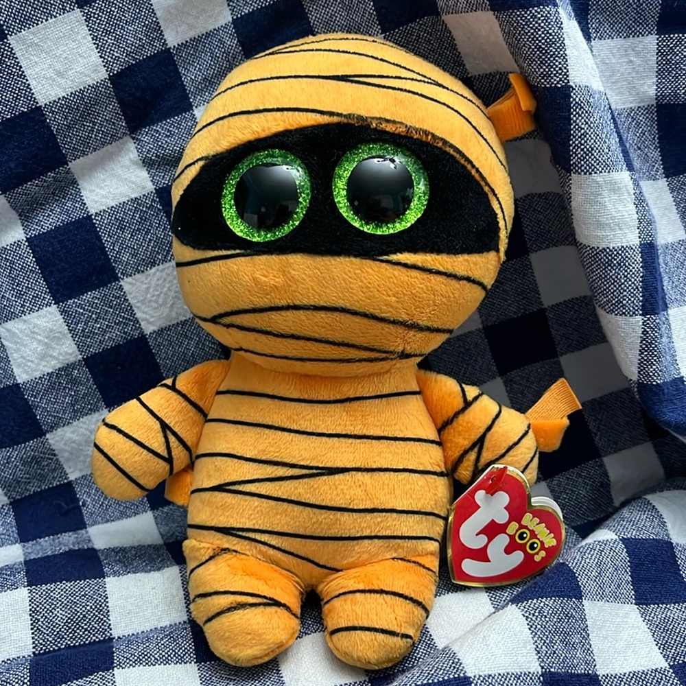TY Beanie Boo Mask Halloween Mummy, November 13